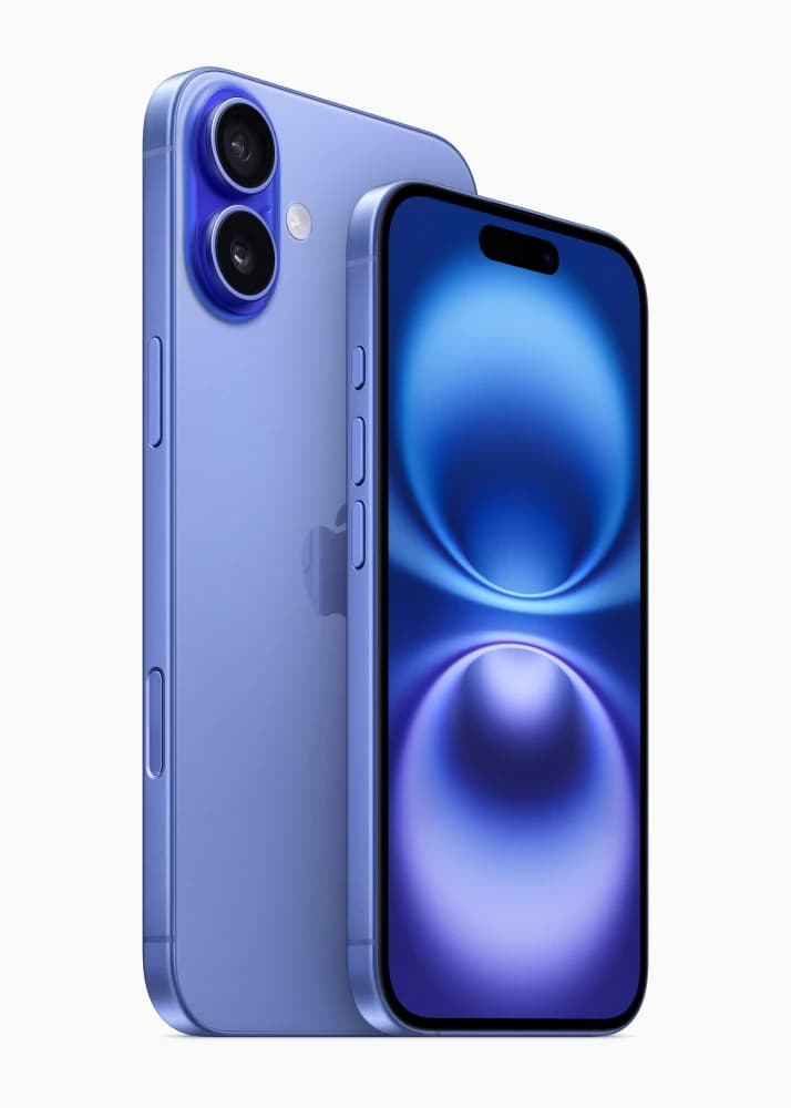 iPhone 16 front and back